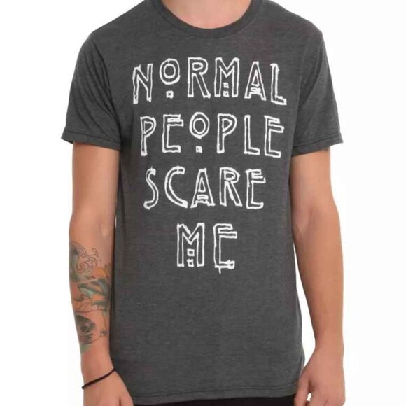 Retired! American Horror Story Normal People Scare Me T-Shirt - Picture 1 of 3